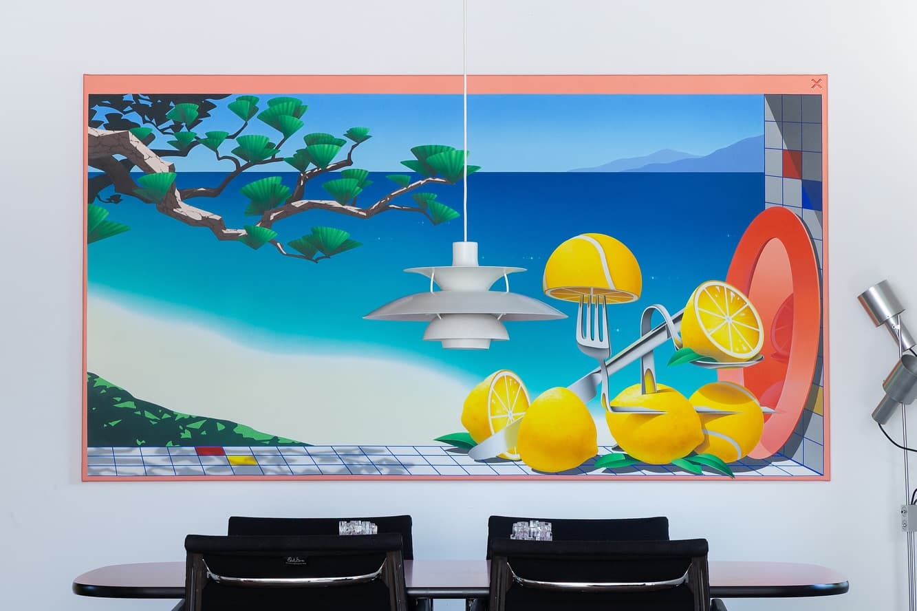 Creative talent showcase background